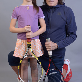 Детский теннис и мода! Заури Абуладзе