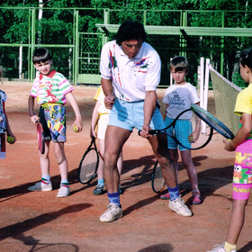 Детский теннис и Заури Абуладзе